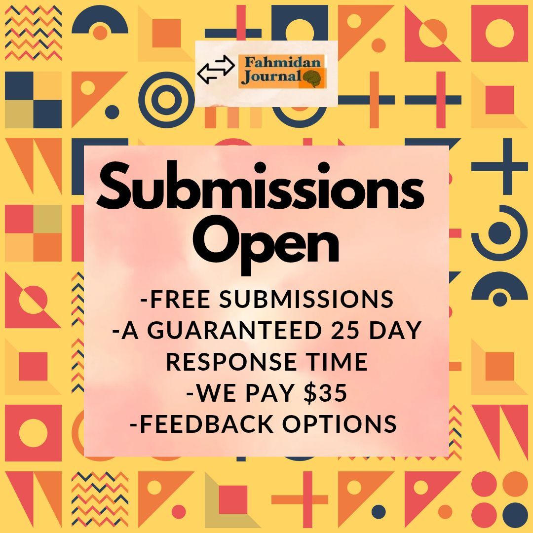 Fahmidan Journal- Journal Issue 26 SUBS OPEN tweet media