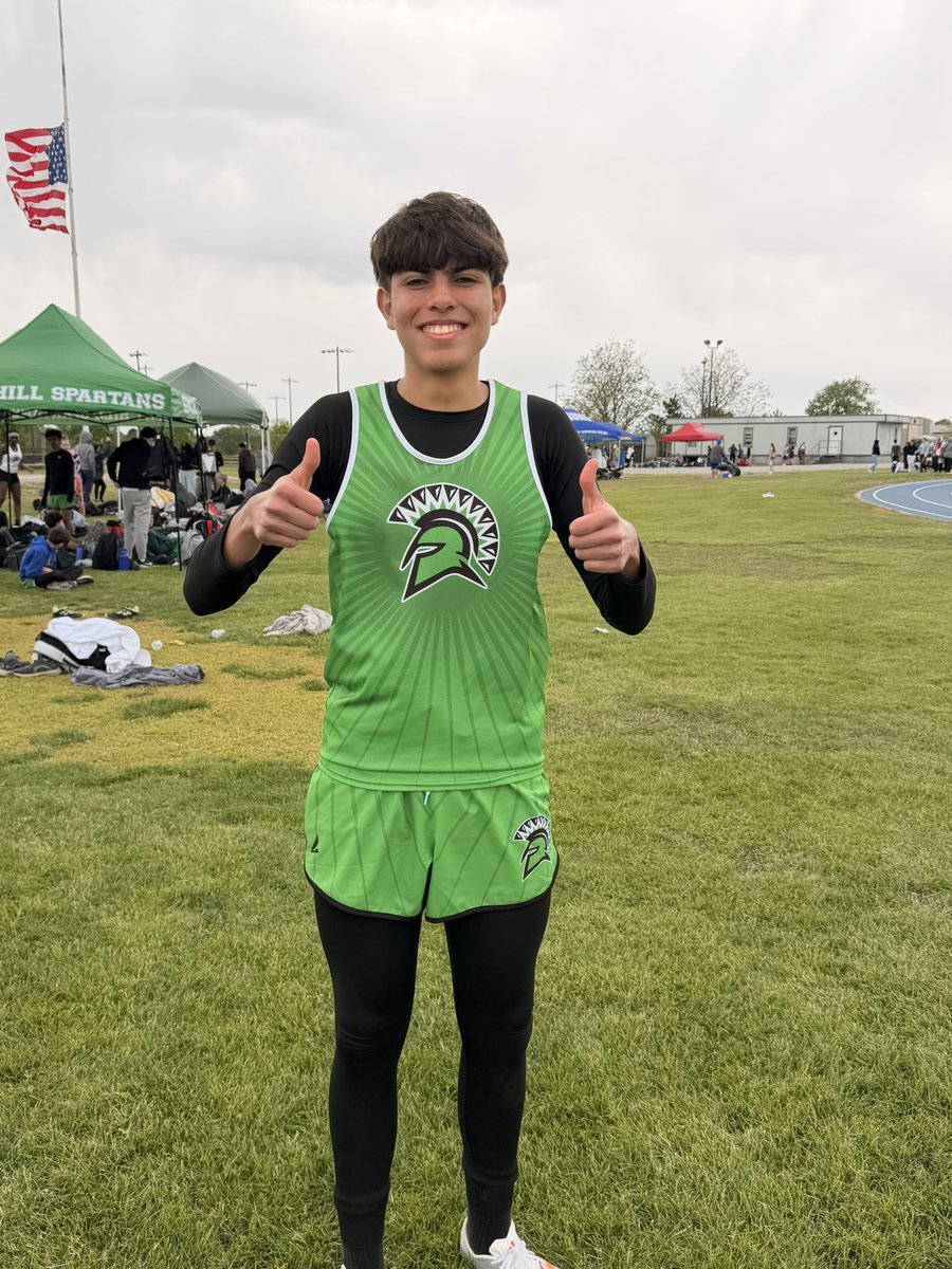 SHJHAthletics's tweet photo. 🚨 DPVC CHAMPION ALERT 🚨. Spartan Oscar Virla is the 7B Long Jump Champion 🥇 with a jump of 4.66 meters. Congratulations Oscar, and GO SPARTANS! #Cx3 https://t.co/fSDPtaPjua