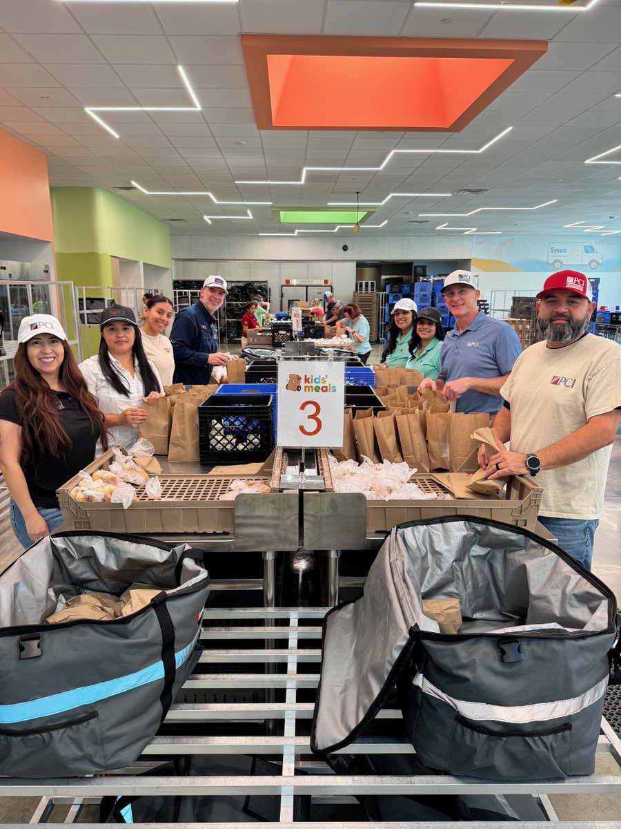 PCIcontracting's tweet photo. Our teams take pride in lending a helping hand. 🫴 Over the past month—especially during Volunteer Week—our branches nationwide have worked together at local charity organizations, helping contribute to the communities where we build. 

#PCIProud #ThrivingTogether #VolunteerWeek https://t.co/HHRVZQXNYR