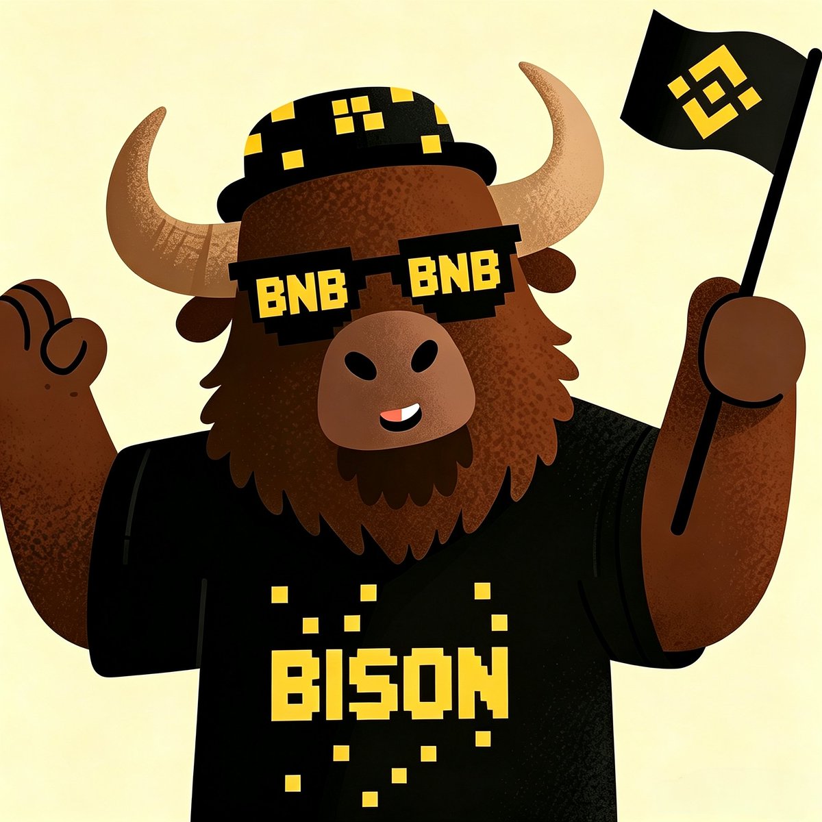 BisonBNB's tweet photo. 🐂 Bison is here, sounding the horn of the bull run! 📯

Not a slow bull. Not a crazy bull.
It's a wild bull.

Wherever Bison stomps, the floor shakes.

The bull is coming… no, it's already here.

Get on board. Don't get left behind. 🚀

#Bison #BullRun #MemeSeason https://t.co/USIAVfLALR