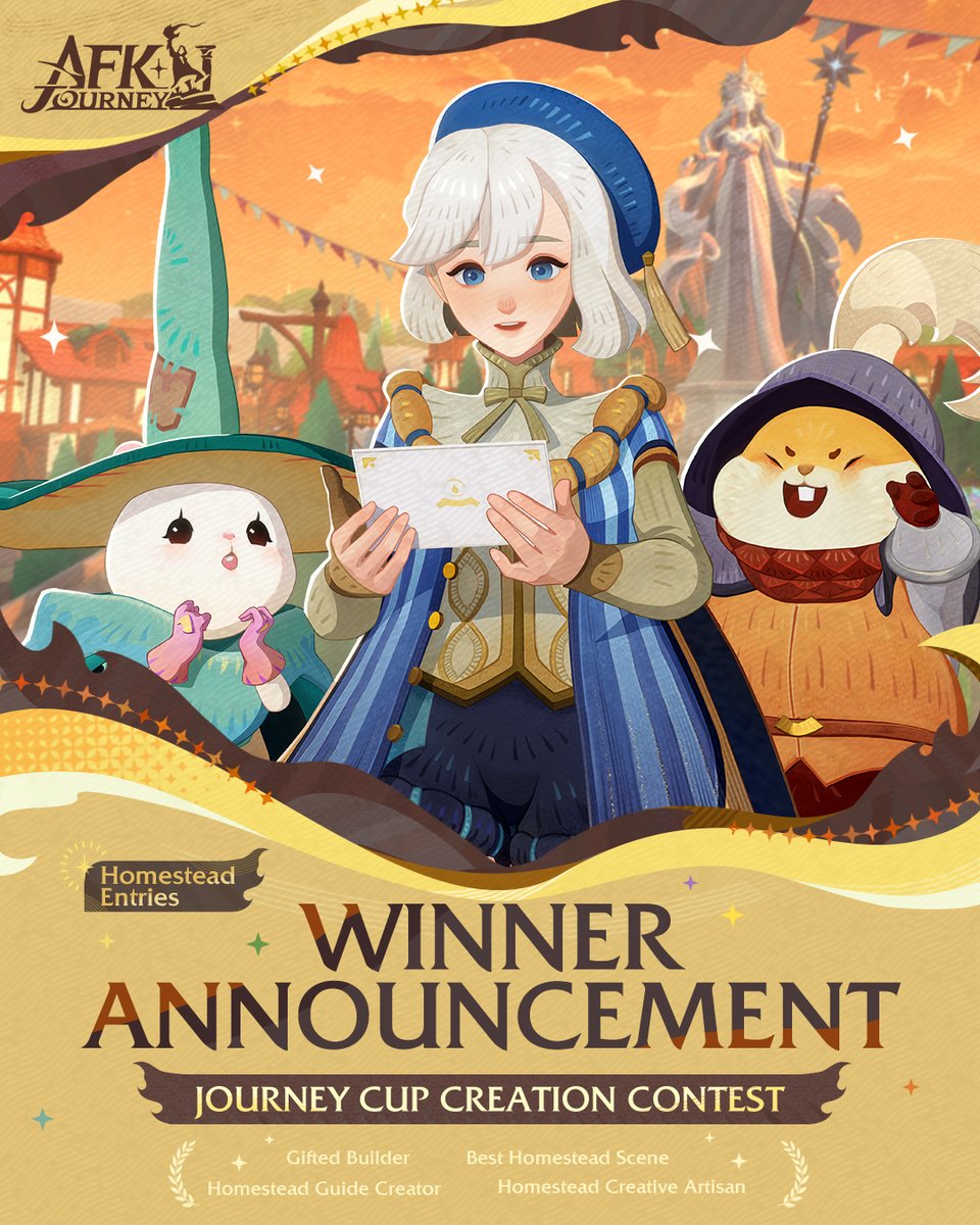 First Journey Cup Creation Contest: Homestead & Video Winners