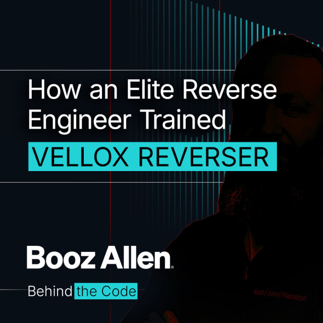 0xShadowWolf's tweet photo. What does it take to reverse engineer modern malware? Go inside Vellox Reverser and see how #BoozAllen is using AI to turn weeks of analysis into minutes—helping cyber defenders move at machine speed. Explore more: https://t.co/cImSxe5uAG https://t.co/jI8RXWm5XU
