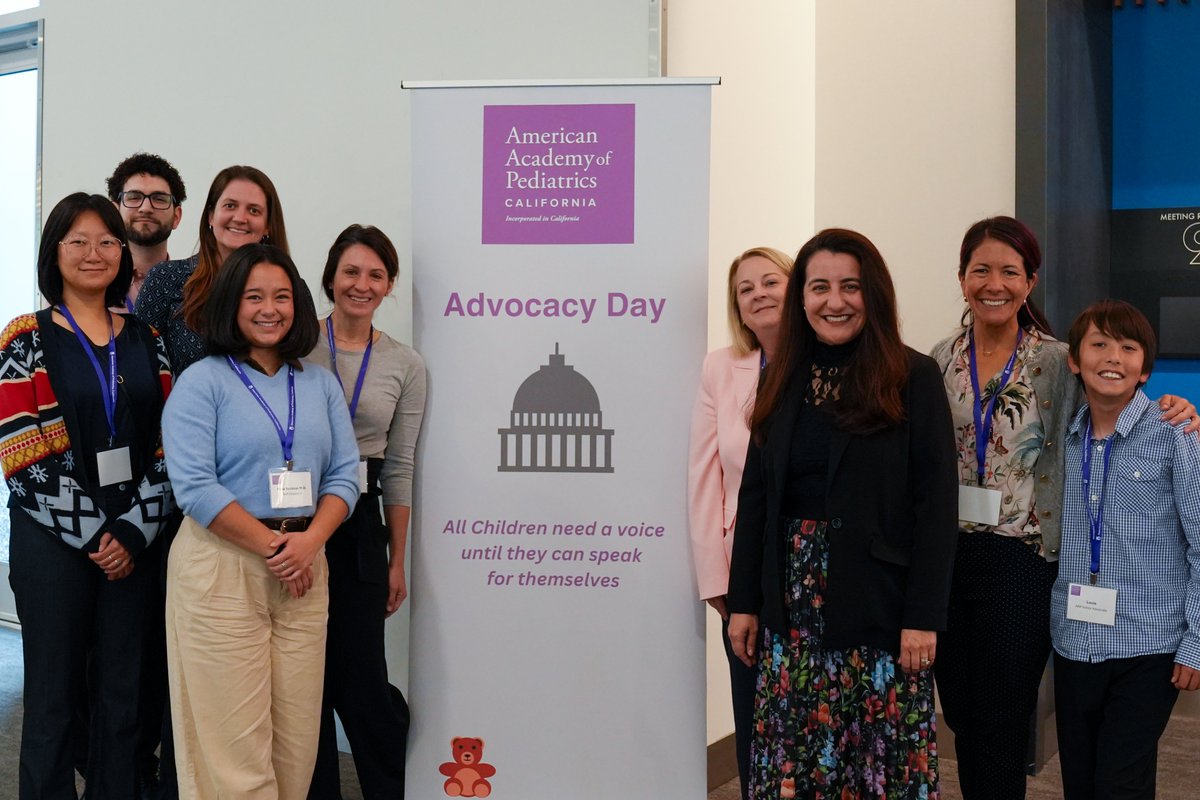 PSLobbyist's tweet photo. Political Solutions joined the American Academy of Pediatrics – CA at AAP-CA Advocacy Day to discuss advancing children’s health and safety. Pro Tem @MoniqueLimonCA spoke to 100+ pediatric residents from across CA. We are proud to support policies that protect CA’s children. https://t.co/1Ob1qR55lo