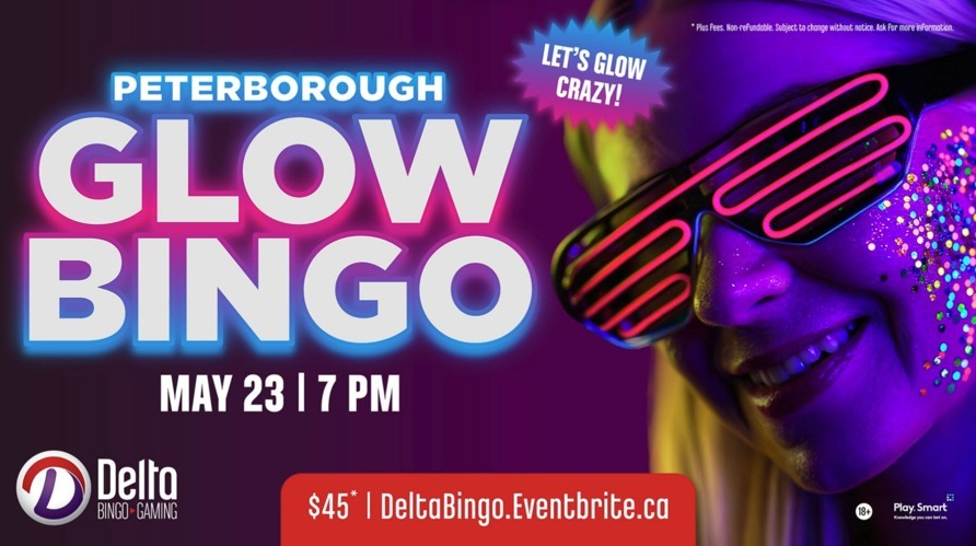 bbbsptbo's tweet photo. Warmer weather calls for glowy bingo!! Did you know every time you volunteer at Delta Bingo, a portion of proceeds directly support us here at Big Brothers Big Sisters of Peterborough! https://t.co/iEkYUoSAjE