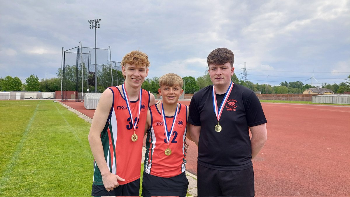 PE_BFS's tweet photo. Well done to all our @Brynmawr_school athletes competing at the County Championships. Lots of great performances, PBs and 3 South East Wales Champions 👏🙌💪 Alex, Henry &amp; Ieuan will now go on to compete at the Welsh Championships in July 🏴󠁧󠁢󠁷󠁬󠁳󠁿👏 https://t.co/GXLWfocG1v