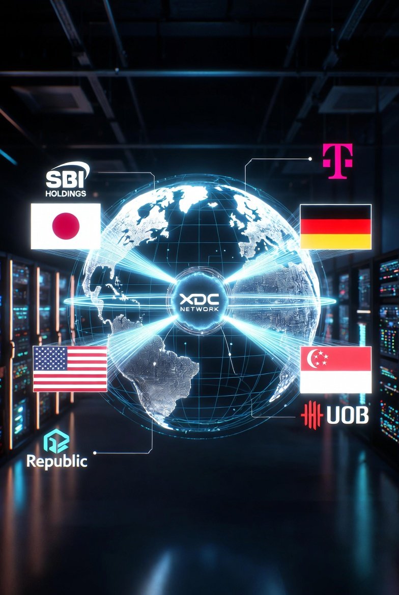 skadbsgml93's tweet photo. 🚨 POWERFUL: Four major global institutions just became active masternode validators on the XDC Network.

This is institutional infrastructure locking in — not speculation.

🔹 SBI Holdings (Japan) — massive banking & fintech giant  
🔹 Deutsche Telekom / T-Mobile — global telecom leader  
🔹 Republic — top U.S. RWA & investment platform  
🔹 UOB Venture Management (Singapore) — regulated banking VC arm  

All running masternodes to secure the network and support real-world adoption in trade finance, RWAs, and enterprise blockchain.

$XDC is quietly building one of the strongest institutional validator sets in the industry. 

Which of these validators surprises you the most, and how do you see this impacting $XDC price discovery? Drop your thoughts 👇

#XDC #XDCNetwork #RWA @XDCPools @SBI_Group @DeutscheTelekom
#Masternode #Blockchain #TradeFinance #RealWorldAssets
@XDCNetwork @XDC_USA @XDCNetwork_News @XDCFoundation