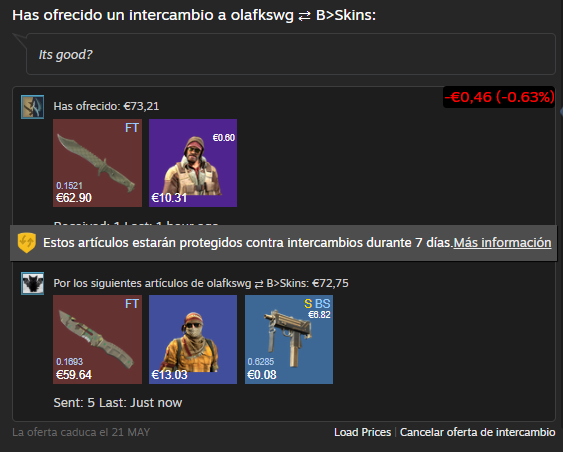 lsaac9KatGamer's tweet photo. @olafkswg @olafkswg its good trade??? https://t.co/srHZmDNq2n