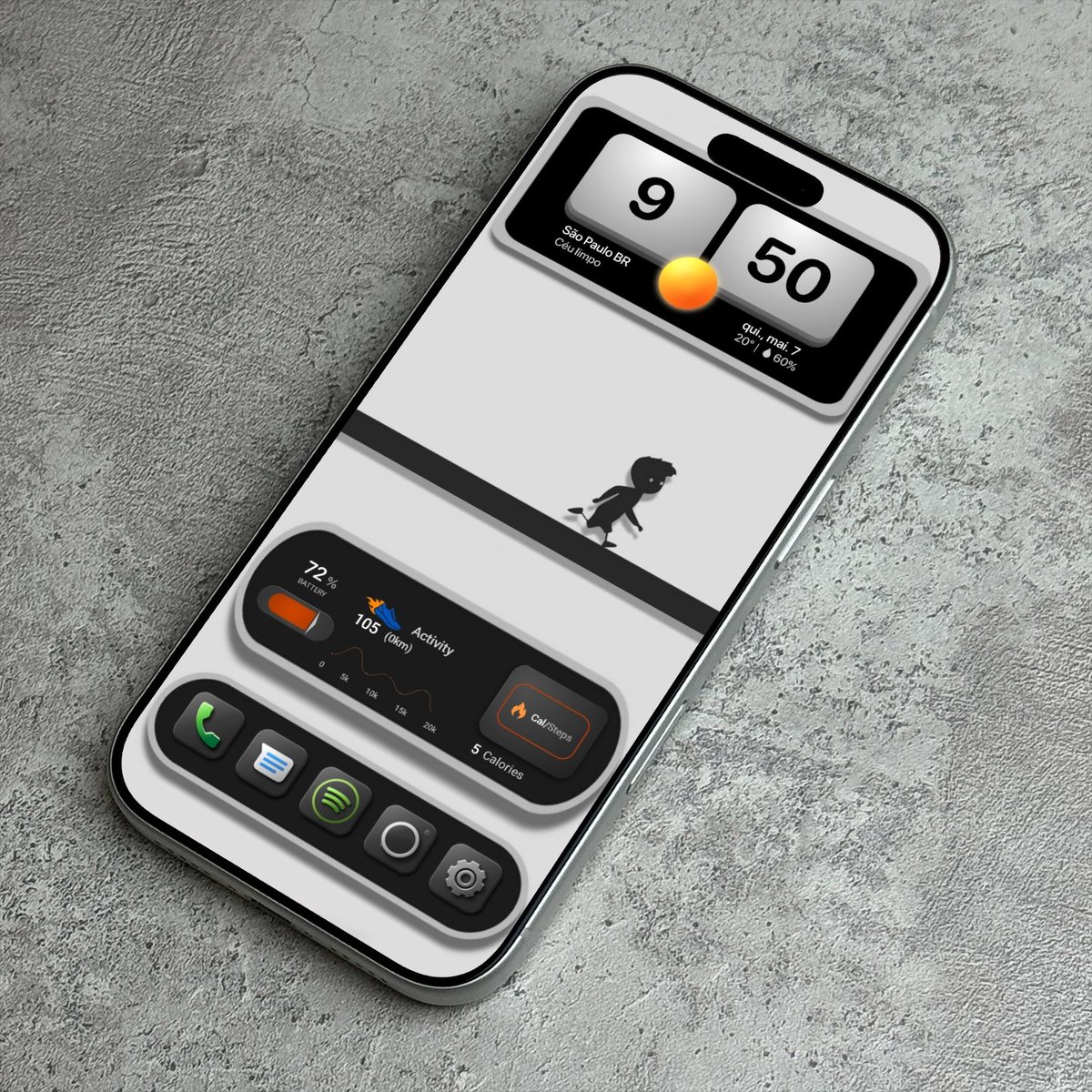 JuanPaulo_04's tweet photo. #MinhaTelaInicial ✌️

- Wallpaper Hit 
#Telegram 
- M Acrylics Glass 
@MaxP_MWidgets 
- Shiiny Icon Pack 
@A7laFe @starkdesigns18 
- Launcher 
@SmartLauncher 
- Templete 
- @glrvod @KubixStudio

#Android #Wallpepers #widgets #Icons 

❤️ 🔄 💬 https://t.co/3li0fSxo2j