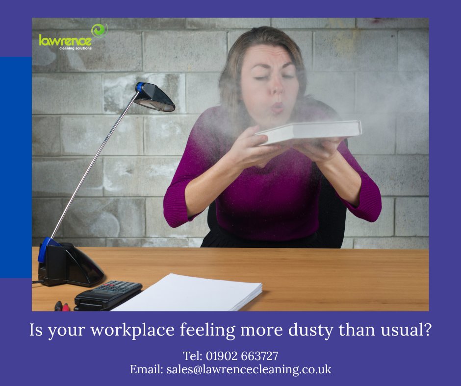 Lawrenceclean's tweet photo. The recent dry, sunny weather means people open windows and doors, which allows in more dust and debris! 🌞🪟 Let Lawrence Cleaning Solutions keep your workplace spotless with flexible cleaning packages tailored to your business needs. 

Contact us today to learn more!
#Clean https://t.co/LeXcEiatjb