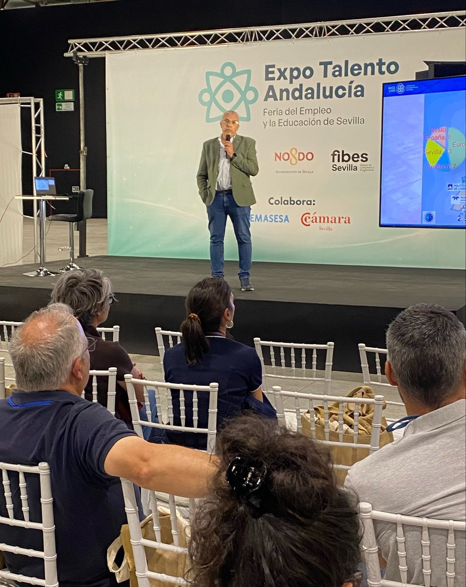 ExpoTalentoSP's tweet photo. ⏳ Aún estás a tiempo de venir a #ExpoTalento en FIBES Sevilla.

Empresas, talleres, conferencias y muchas oportunidades durante toda la jornada 🚀 https://t.co/HIB9LnyzYN