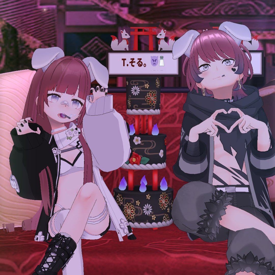 この間のタワーチェキ‼️

ほんとに名前もアバもカラコもお揃いにしてくるｺｲﾁｭﾗ（変態）可愛すぎる(  🫵🏻･᷄-･᷅ )

見返してて愛おしいすぎるだ！！！ってなってる頭抱えるよ。

改めて2人ともいつもありがとう。
よよ！そる！支えられてるよ🙂‍↕️

#ｷｯ翠ﾉ変態
#終わりの始まり。