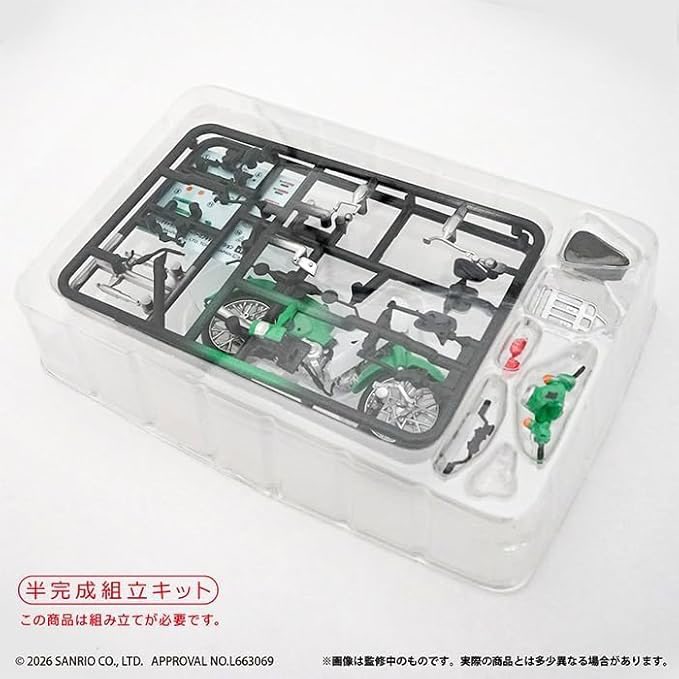 F-toysのサンリオ キャラクターズ HONDA Super Cub 食玩 【BOX / 10個セット】 サンリオのキャラクターとHONDA ...