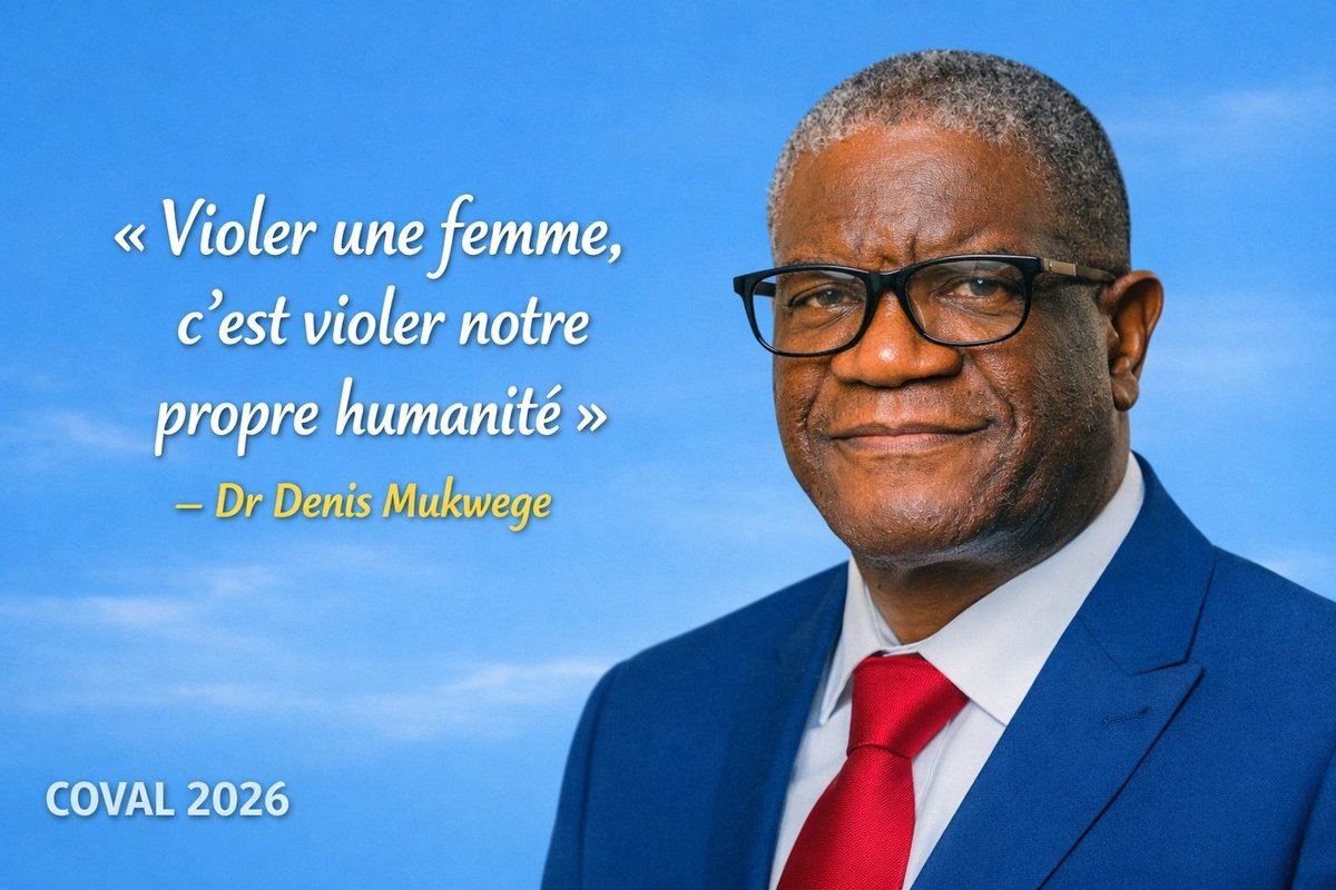 mariusmub's tweet photo. "Violer une femme, c'est violer notre propre humanité" Dr. @DenisMukwege 

C'est aussi pour dire : protéger une femme, c'est protèger notre humanité. @StanysBujakera @destin_magala1 @PanziFoundation @BonHERI @alainmukwege @TopCongo @RobertNjangala https://t.co/eytk2Ks7Em