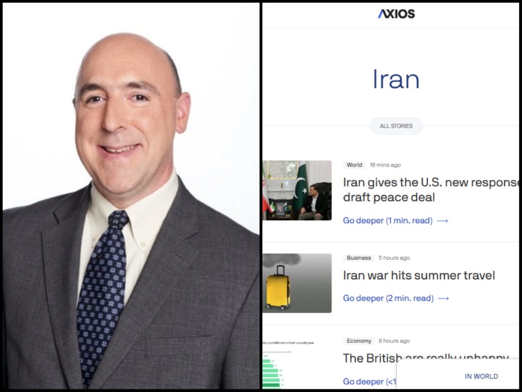 pressgazette's tweet photo. Total Axios output in Q1 compared to the first quarter of 2026 was down 22% following a significant strategy change towards quality not quantity.

Page views were simultaneously up 30% and PVs per visitor were up 22%.

Head of news Ben Berkowitz explains the changes that paid off https://t.co/B3kw8J7vRq