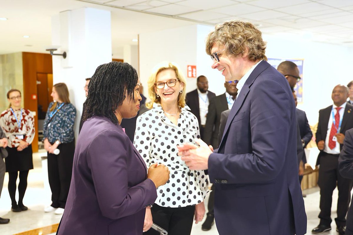 KenyaMissionUNG's tweet photo. 3/3 Her Excellency also highlighted the Country’s commitment to advancing inclusive digital transformation and strengthening partnerships within the tech industry. @FancyToo7 @CA_Kenya https://t.co/C3QfuYqLQ5