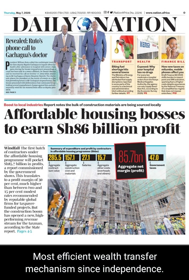 kimani_dr's tweet photo. Bosses earning outsized profits on affordable housing... 🤔🤔 https://t.co/bS96CIJwOP