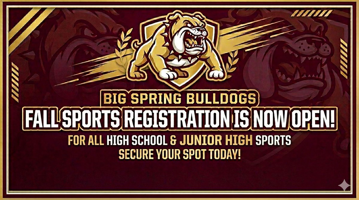 Big Spring Bulldogs Athletics (@BulldogsBig) / Posts / X