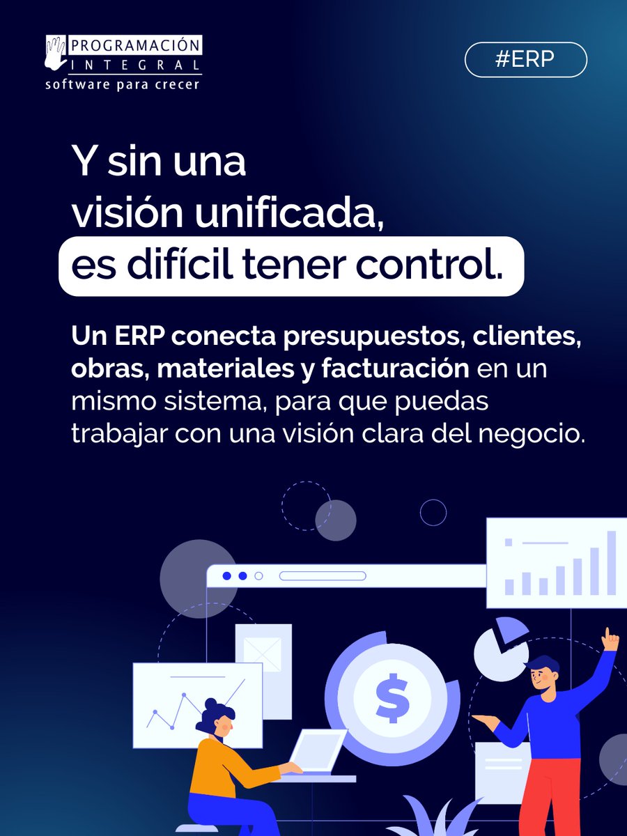 ProgramIntegral's tweet photo. ¿Sabes realmente qué es un ERP?

Un ERP es un sistema que centraliza la gestión de tu empresa en una única plataforma.

👉 ¿Quieres ver cómo funciona en la práctica?

https://t.co/4O4RKhklMY https://t.co/oIo0duFikz
