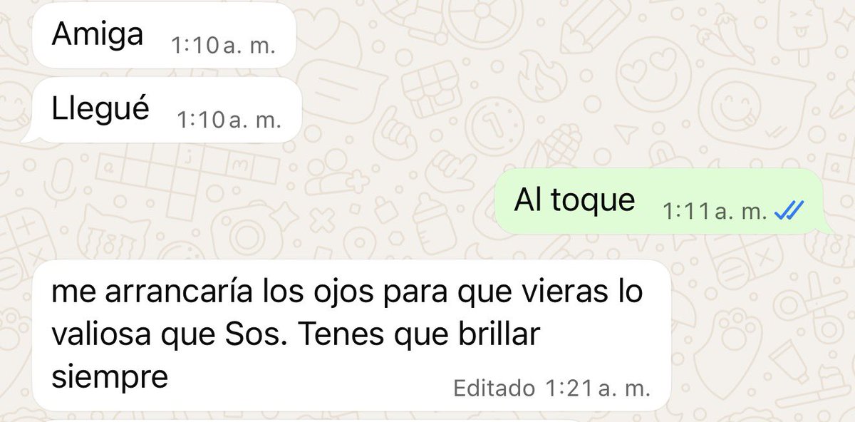 Tengan amigos hombres. Es una orden.