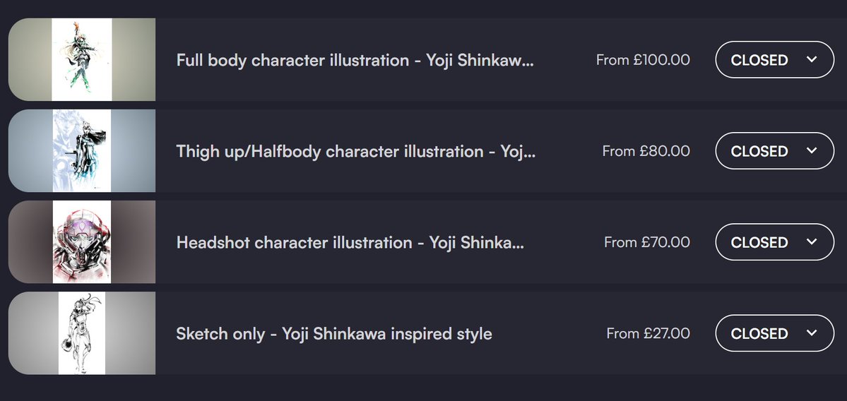 COMMISSIONS CLOSED until I finish the current queue and have a break. I want to game. I want to draw Xenoblade.
