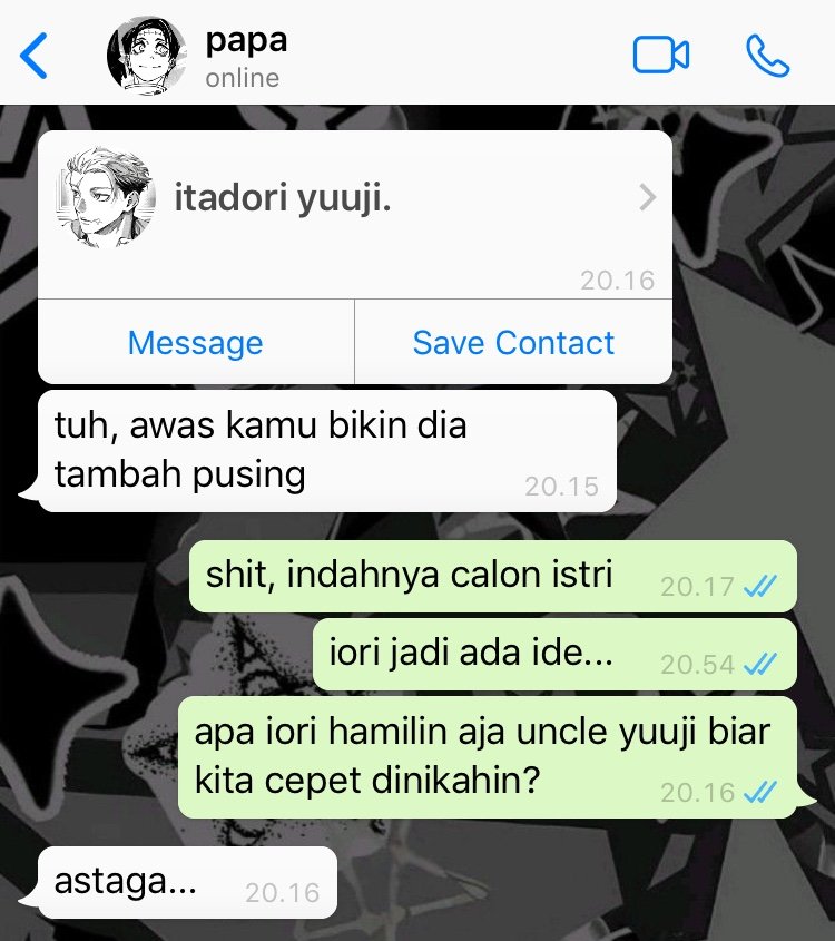 wuwunhanten's tweet photo. Ioriita few tweets au.

— yuuji ketempelan berondong gila (iori). https://t.co/QDwQe4x0pN