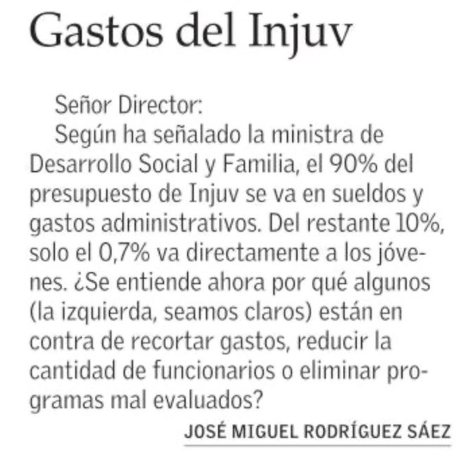 La izquierda lleva décadas robándose hasta el agua de los floreros.

No debe extrañar q estén bramando por los recortes de presupuesto y descontinuación de programas.

Se les acabó el webeo amigos. No más saqueo.

Ahora tendrán q trabajar de verdad.