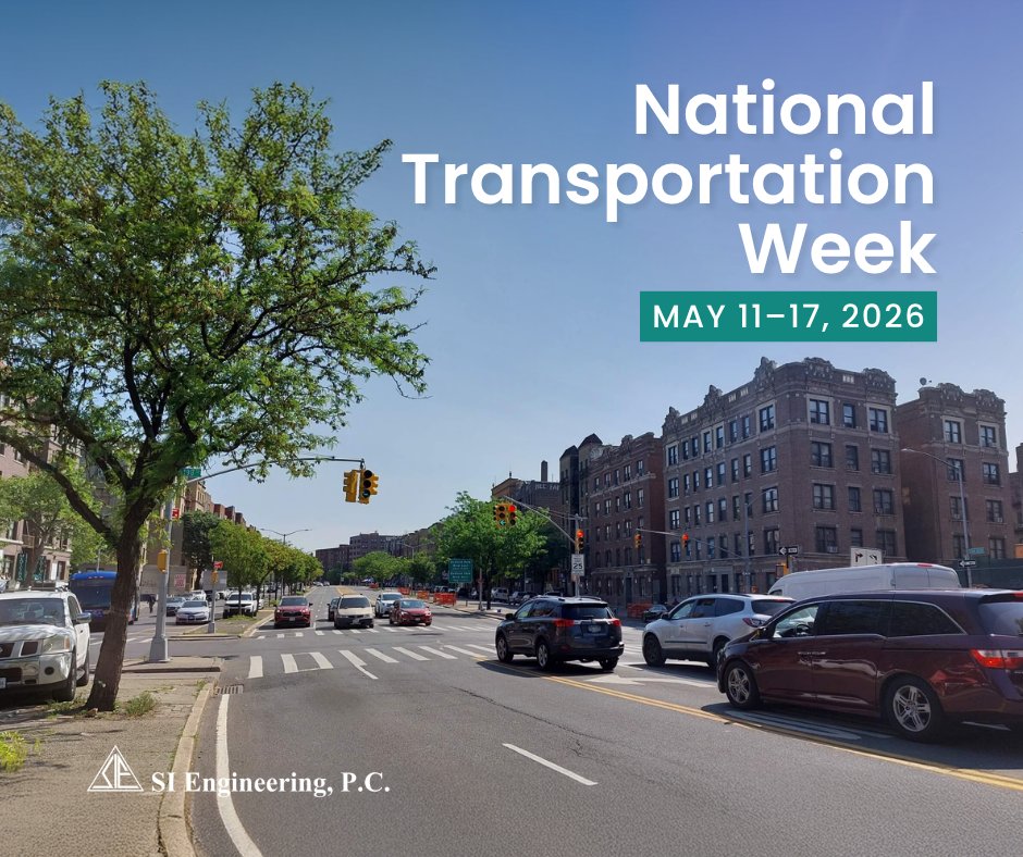 SI_Engineering's tweet photo. Transportation connects everything.

From daily commutes to large-scale infrastructure systems, it keeps people, cities, and economies moving forward.

This #NationalTransportationWeek, we’re recognizing the networks and the people behind them that make it all possible. https://t.co/rsMgy6cLt7