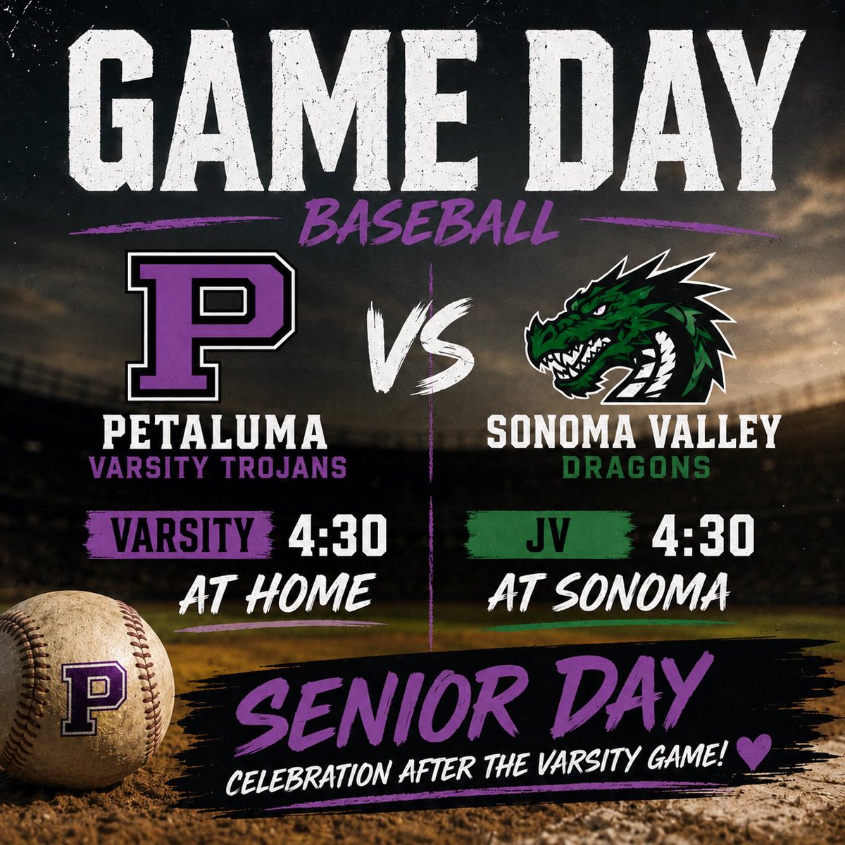 PETALUMA HIGH SCHOOL TROJAN BASEBALL tweet media