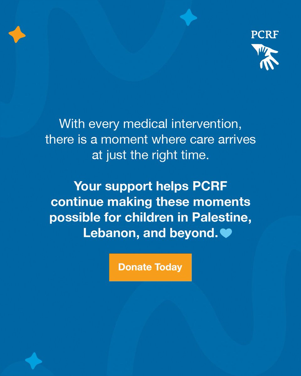 The PCRF (Palestine Children's Relief Fund) tweet media