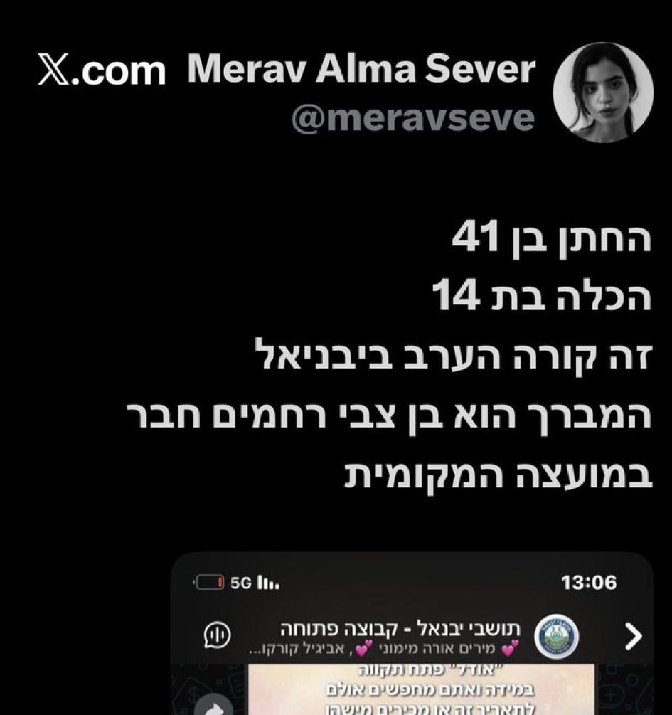 אלה צביאלי tweet media