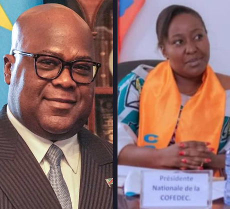 MentorOfficiel's tweet photo. FILIA TSHIPASA TIRE SUR FELIX TSHISEKEDI

La présidente du parti @COFEDEC1, membre du mouvement @SauvonslaRdc1, Filia @tshipasa_palia  a vivement réagi aux récentes déclarations du président Félix Tshisekedi concernant son niveau de connaissance des questions militaires.

Dans une sortie très critique, elle estime qu’« un commandant suprême des forces armées qui reconnaît ne pas avoir des informations sur sa propre armée qu'il dirige après plus de 7ans au pouvoir expose la République à un réel danger ». Selon elle, cette situation soulève des inquiétudes sur la gestion sécuritaire du pays, particulièrement dans l’Est de la République démocratique du Congo confronté aux conflits armés.

Elle accuse également le pouvoir de naviguer « entre improvisation diplomatique et hésitations militaires », dénonçant ce qu’elle considère comme une gouvernance marquée par l’incompétence, le déni et l’obsession du maintien au pouvoir.

Dans son message, elle appelle les citoyens à « reprendre leur destin en main dans le respect de la Constitution », en faisant référence à l’Article 64 de la Constitution congolaise.

@JeanKikandi @SergioMayamba @matumo_b @FelixUdps