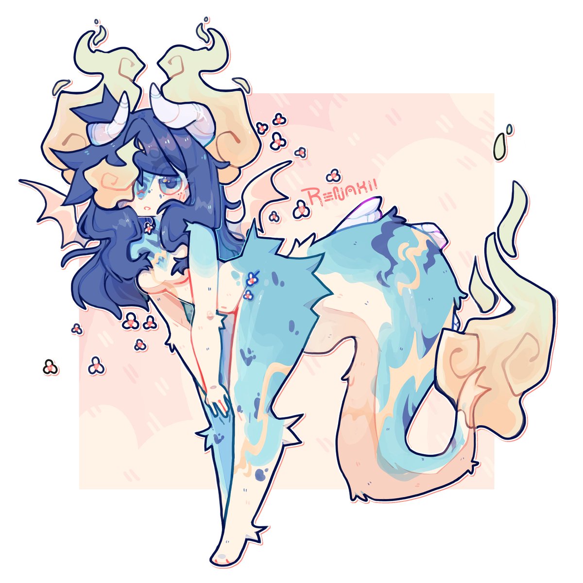 Renakii_'s tweet photo. my dragon lady :3 https://t.co/Z1ydSfMHXX