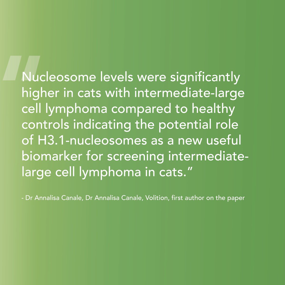 #ICYMI: manuscript for Nu.Q® Vet Cancer Test in Cats now available on SSRN: tinyurl.com/cab6tpxc