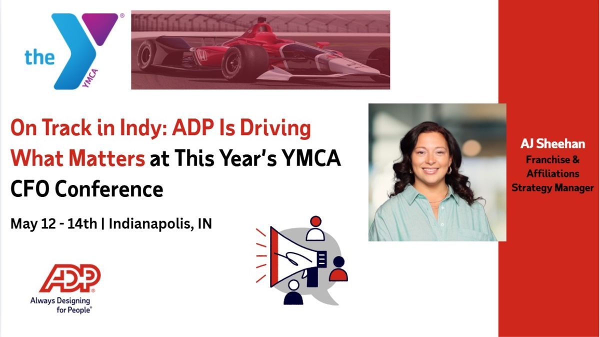 deanlyonsADP's tweet photo. We're excited to be at the #YMCA CFO Conference connecting with leaders shaping the future of #YMCA communities.

Interested in how we support Ys across the country? Learn more here:
https://t.co/kGYfzC5USL
#ADP #OnTrackInIndy #YMCA https://t.co/LxCLhSQKBZ