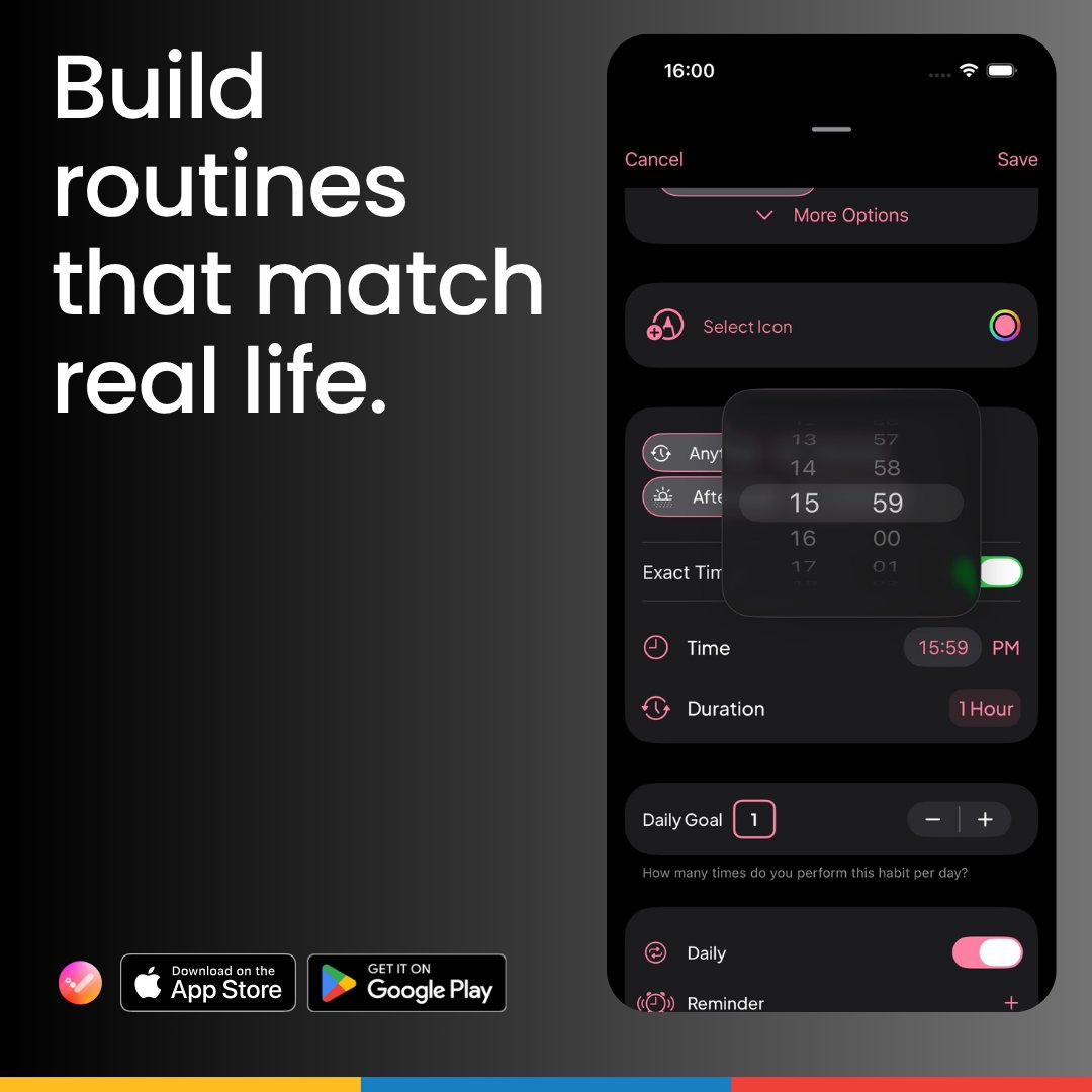 LifePlanner_co's tweet photo. Motivation fades. Routines stay. 
Build a daily structure that actually works for you with Life Planner.

Track habits, hit goals, and level up your life.
→ https://t.co/n2kxouSah5 https://t.co/QD92UcHGqE