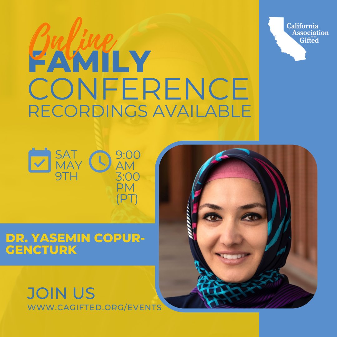 California Association for the Gifted tweet media