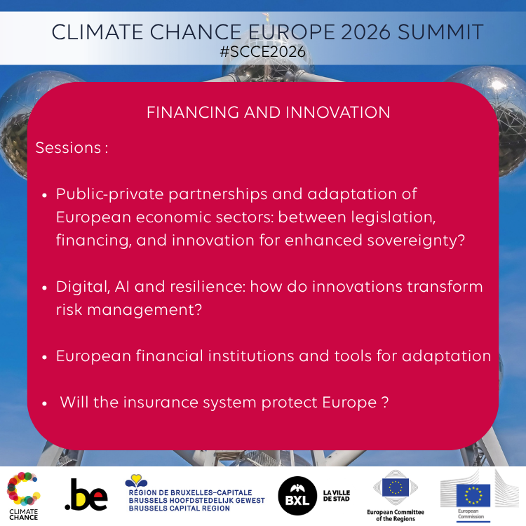 ClimateChance's tweet photo. 📣 Discover the programme of the Climate Chance Europe Summit 2026!

As the EU prepares its adaptation strategy, 1,500 stakeholders will gather in Brussels.

🌱Resilience
🏗️Infrastructure
🤝Governance
💡Financing

🔎 Programme: https://t.co/wnS3nWK44A
👉 Registration is now open https://t.co/LvMIoO0qHq