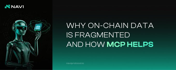 nazmulrr's tweet photo. Everyone says “on-chain is transparent.”

Reality?Your wallet activity is scattered across 20 tabs, 5 protocols, and a pile of unreadable data.

Lending positions on one page.DEX swaps on another.Bridge history somewhere else.Nothing actually connects.

@navi_protocol MCP changes that.

It turns fragmented on-chain activity into a unified, AI-readable layer — combining wallets, lending, swaps, balances, rates, and transactions into one connected view.

This is the shift from raw blockchain data → usable on-chain intelligence.

The next wave of DeFi won’t be powered by more data.

It’ll be powered by data that finally makes sense.