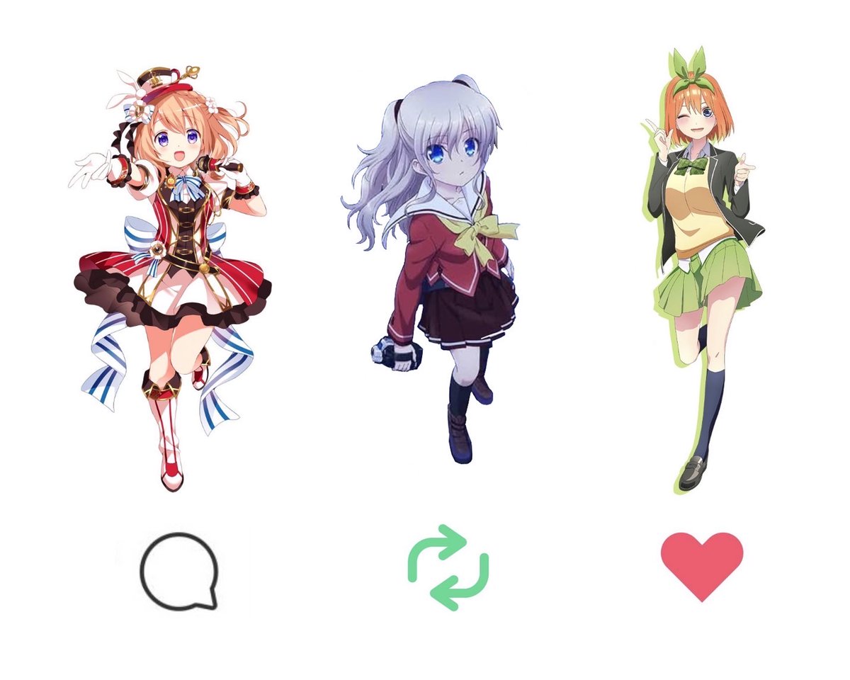 Charlotteをリアルタイムで観てた民としては友利奈緒一択なのよ。
