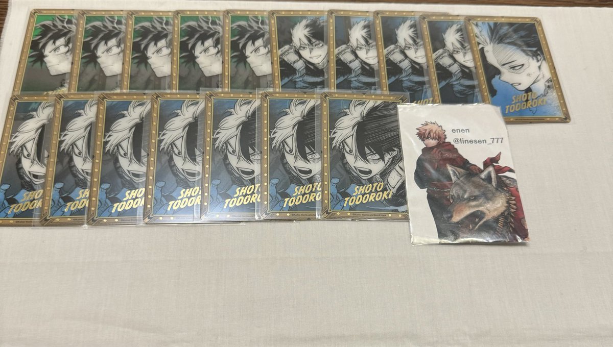 連鎖する変化　アクリル画　原画 交換・譲渡】 僕のヒーローアカデミア ヒロアカ 原画展 箔押しクリア