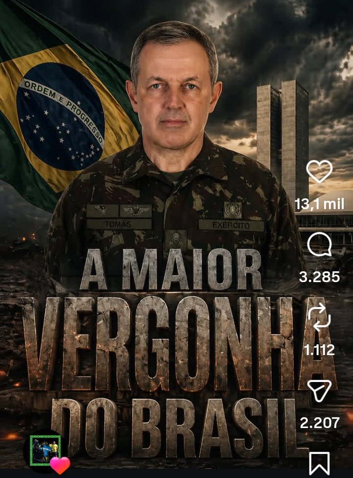 CARLOSDESTRO7's tweet photo. Este cara poderia ser honesto com ele mesmo e com a família, pedindo demissão do cargo...🇧🇷🪖 https://t.co/1d0F9aoETo