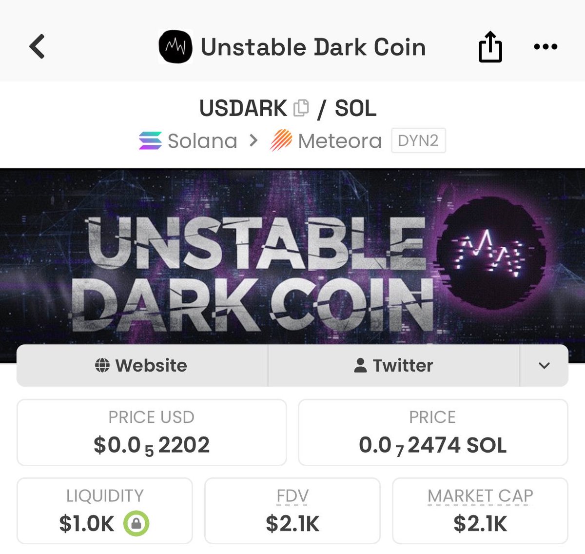 $USDARK tweet media