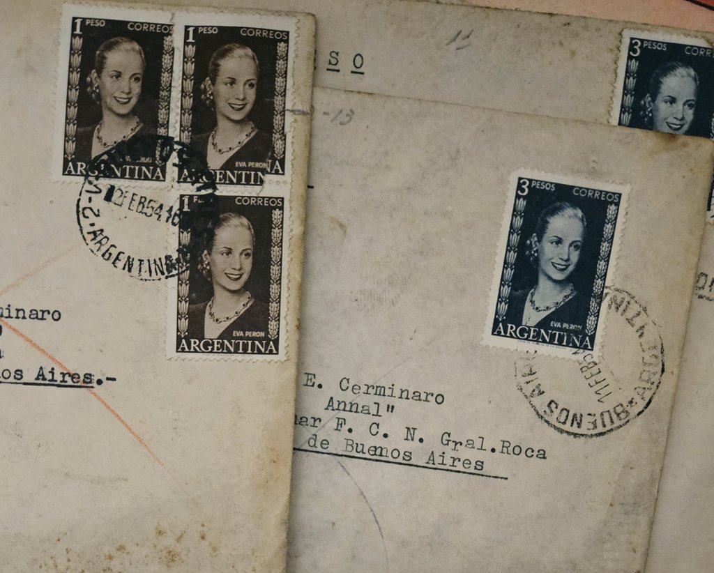 1954, las cartas que recibía mi abuela.