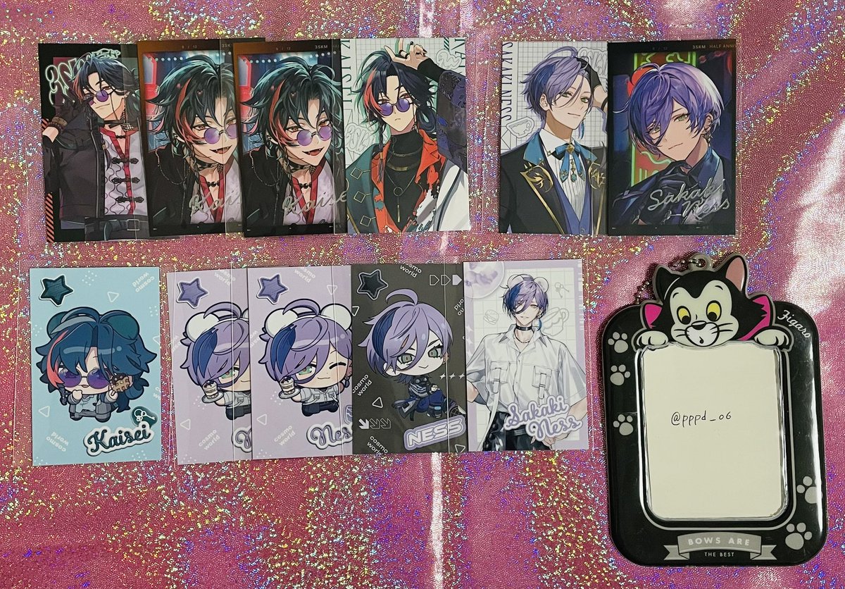 pppd__06's tweet photo. @1
【交換】にじさんじ 3SKM VOLTACTION 2時だとか せめよん Oriens Dytica 特典 コースター ランダム カード トレカ

【譲】画像①、②

【求】画像③

・郵送にて交換
※初回の方は固定ツイご確認をお願い致します

お気軽にお声掛けください＾＾ https://t.co/WfXHdG3AnJ