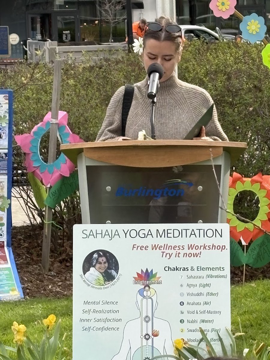 SY_Halton's tweet photo. 🌎🧘‍♂️🧘 Grateful for  Celebrating May 5th  this year as  Sahaja Yoga Meditation Day with a Proclamation from the Mayor of Burlington @MariannMeedWard and @cityburlington Flag Raising Ceremony in the Veterans' Square. A meditative &amp; joyful day!

🌱Details: https://t.co/LVcbicB87q https://t.co/6msZ8WQDnt