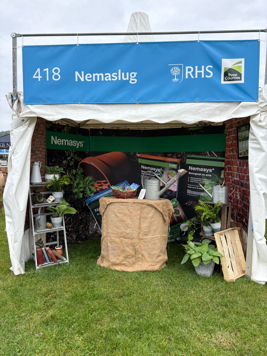 BASF_Nemasys_UK's tweet photo. The gates are open at RHS Malvern Spring Festival and it’s buzzing here at the showground 🌿 (though a little cloudy!)

If you’re visiting this weekend, come and say hello to the team – and don’t forget to tag us in your highlights. We’d love to see what’s caught your eye. https://t.co/DMKr4rCHoo