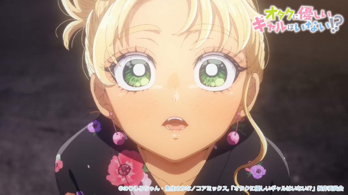 OtaGal_official's tweet photo. *･🩵🩷アニメ #オタギャル 第6話
　 　あらすじ＆先行カットを公開！💚･*

💮6時間目「ラブ？」

📚あらすじ
いよいよ夏休み本番！
瀬尾は天音に呼び出されて駆け付けると、そこは結婚式場だった。
一方、街中で偶然にも遭遇した瀬尾と伊地知。
実は伊地知には前から瀬尾に対して気になっていたことがあるようで…。
そして、夏まつりの日。
打ち上げ花火に重ねられた夏の記憶のその先で、伊地知の中にあったとある思いが零れ落ちてしまう──。

5/13㊌23時45分～テレビ朝日系にて放送📡✨

#otagal