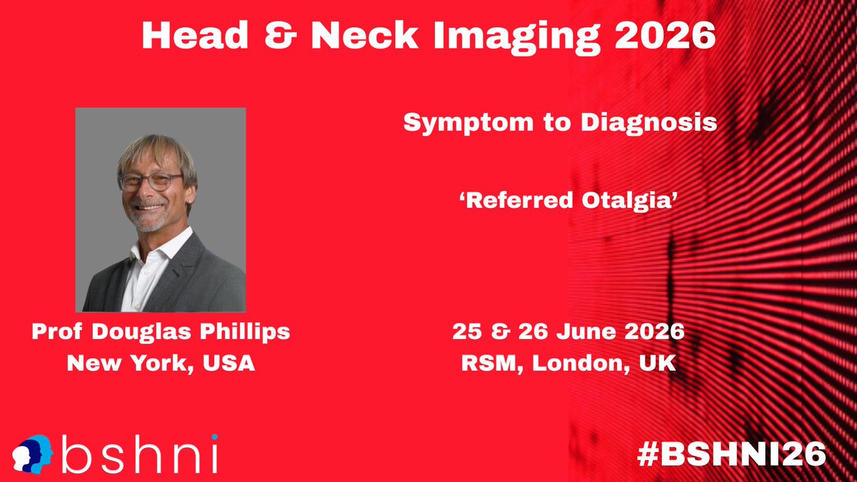 British Society of Head & Neck Imaging tweet media