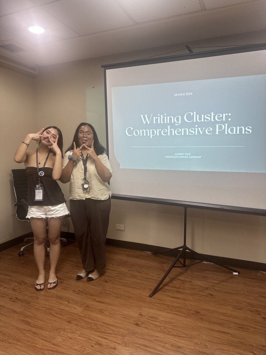 INCREASING W8'S R(U)IZZl✨

Associate Editor aspirant Audrey Ruiz proposes plans to foster a culture of growth, collaboration, and accountability within W8 in the upcoming year.✍️🫂

Thanks for the dubai chewy cake, Audrey! 😋
