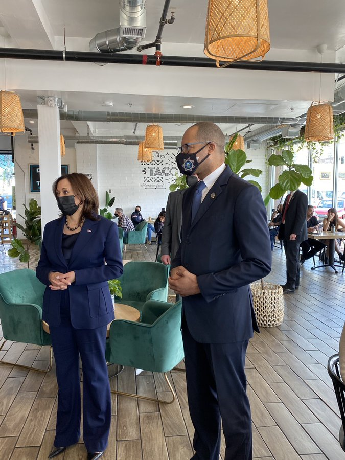 BetterNevadaPAC's tweet photo. The day is finally here! @AaronDFordNV's biggest supporter Kamala Harris is in Las Vegas for a luncheon fundraiser.

For years, Ford has been one of her biggest fans, blowing off his day job to campaign for her across the country and chasing after her for photo-ops, all while ignoring the costly agenda she and Joe Biden imposed on Nevada families.

We know Ford is excited to follow in her footsteps: losing Nevada.

#NVleg #NVgov